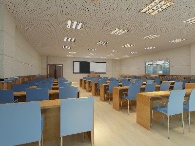 广东机电职业技术学院录播课室录播设备及整体建设